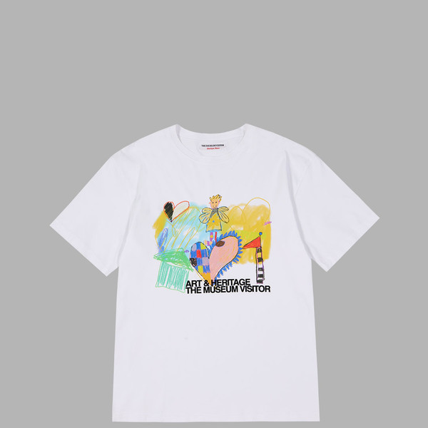 Tシャツ・カットソー THE MUSEUM VISITOR CHILD DRAWING T-SHIRTS MY669 Tシャツ・カットソー THE MUSEUM VISITOR CHILD DRAWING T