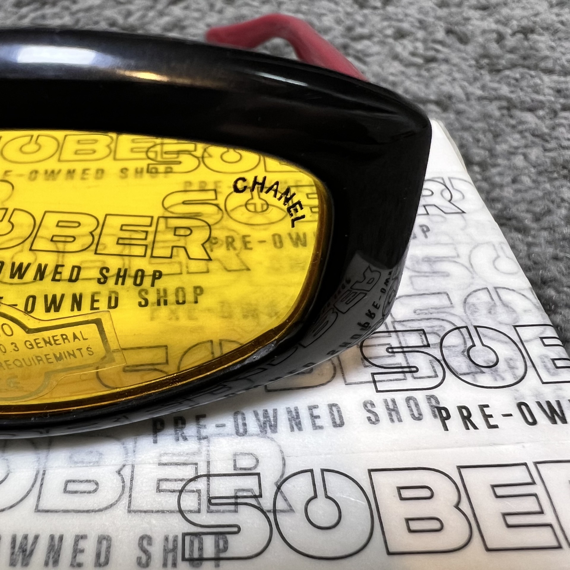 vintage chanel glasses 80205 LL US053 italian frame soberseoul