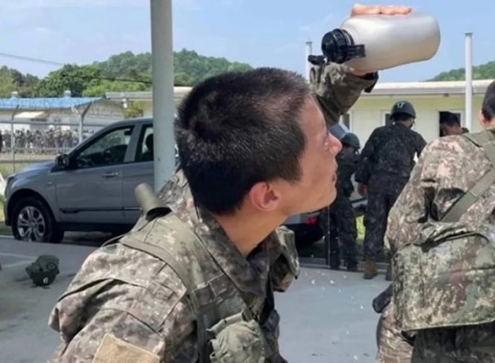 J-hope of BTS is in his last week of basic military training. New