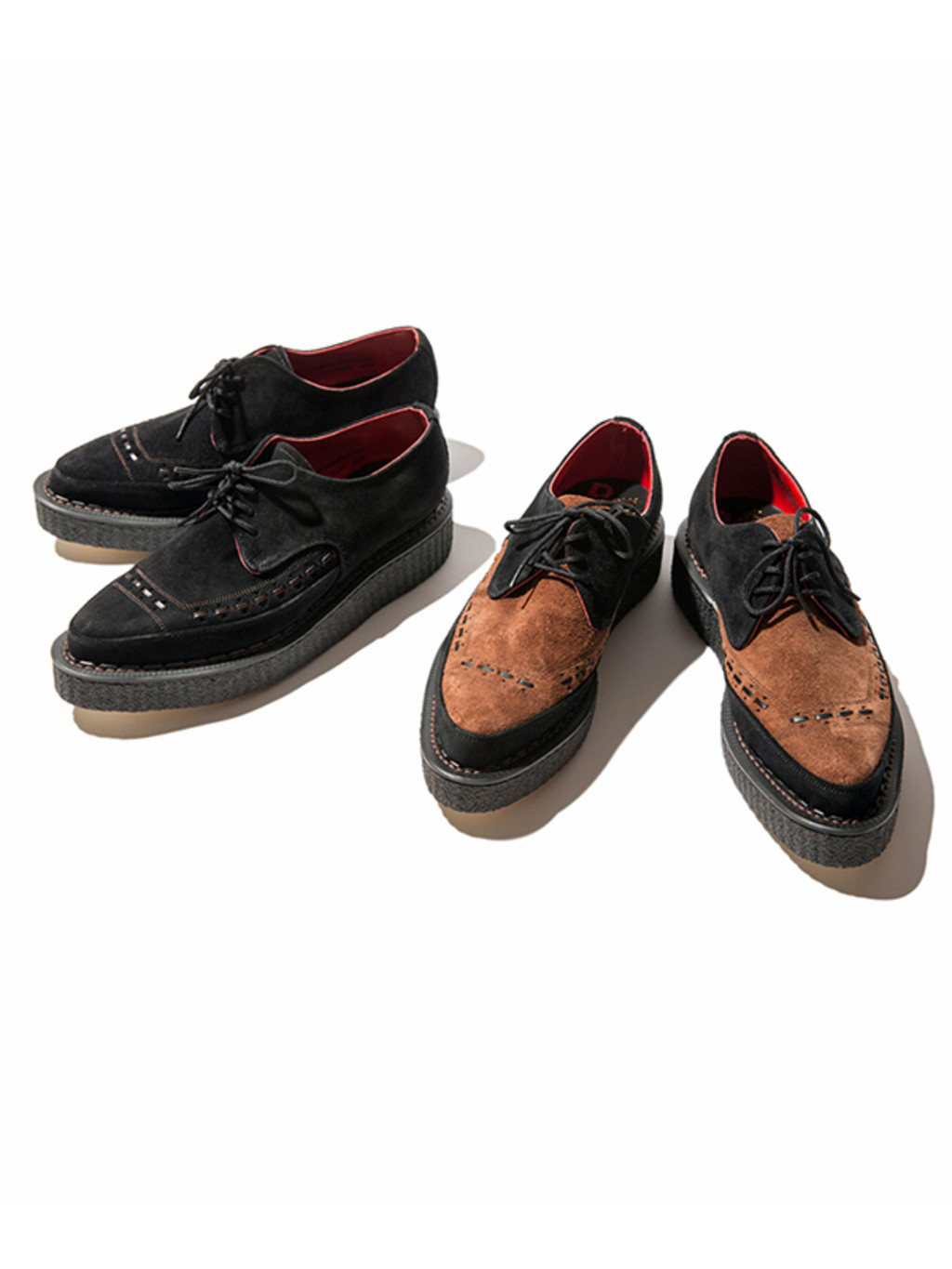 Lewis Leathers X George Cox Creeper Brown : HIDE/AND/RIDE