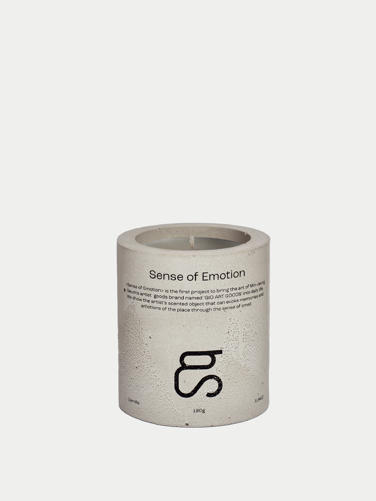 Hwanhee_환희 Concrete Candle : Gio Art Goods | 지오아트굿즈