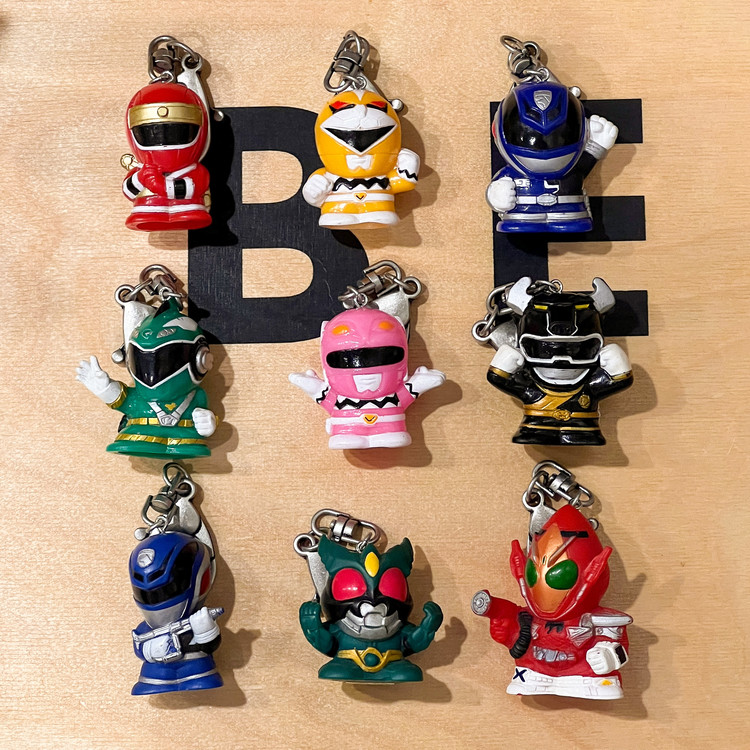 Power Rangers Keychain, 90s 2000s 예이샵