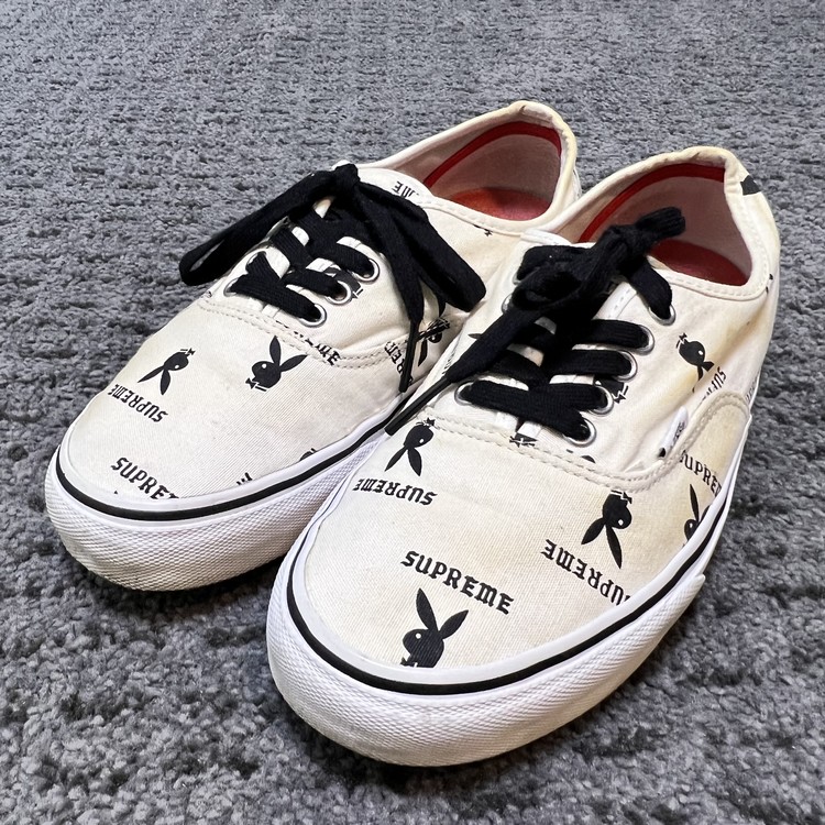 rare 14s/s supreme X vans (play boy) AUTHENTIC us9.5 : soberseoul