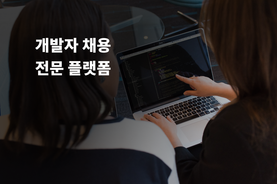 개발자 채용 전문 플랫폼