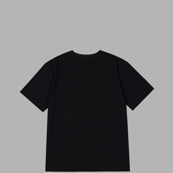 PARTY GLITTER LOGO T-SHIRTS (BLACK) : THE MUSEUM VISITOR