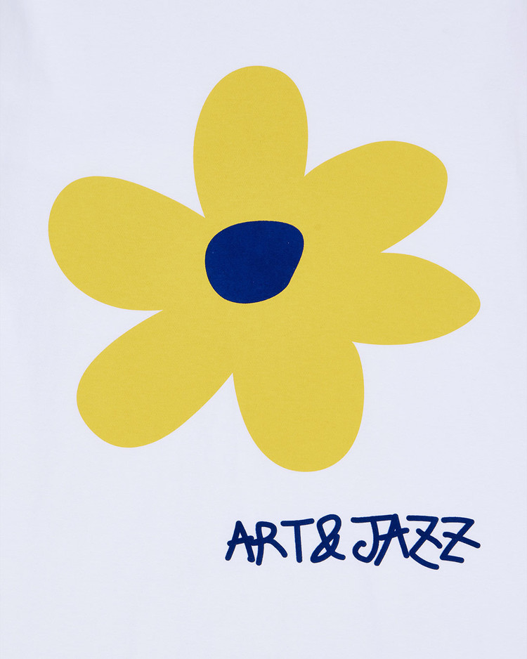 THE MUSEUM VISITOR★FLOWER VELVET PRINTED T-SHIRTS ae735fb4783bd.jpg