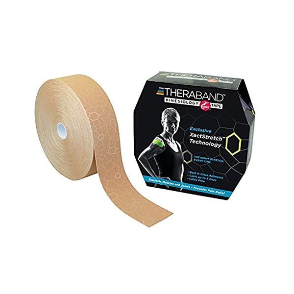 세라밴드 키네시올로지 테이프 THERABAND Kinesiology Tape 2 Inch x 103.3 Foot Bulk