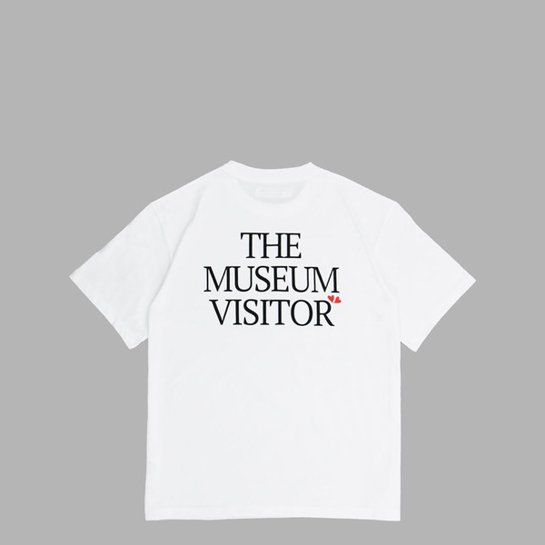 THE MUSEUM VISITOR★HOUSEBY SPRAY PRINTED T-SHIRTS 半袖T HOUSEBY SPRAY PRINTED T-SHIRTS (WHITE) : THE MUSEUM VISITOR