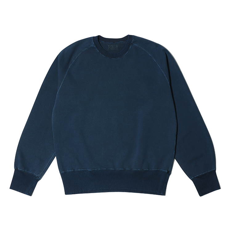 Indigo Azuma Fleece Sweatshirt : gajiroc(가지록)