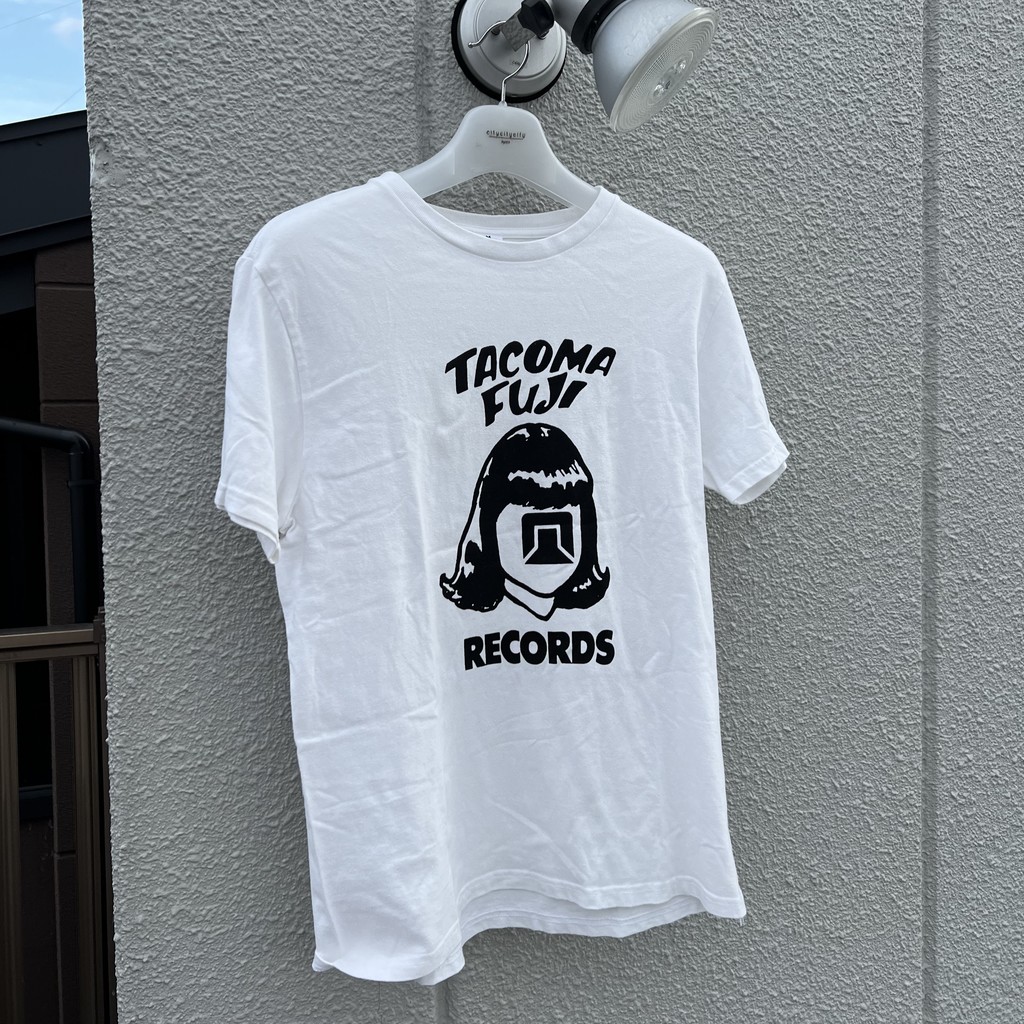 TACOMA FUJI RECORDS T Shirt - LOGO Tee '20 (White