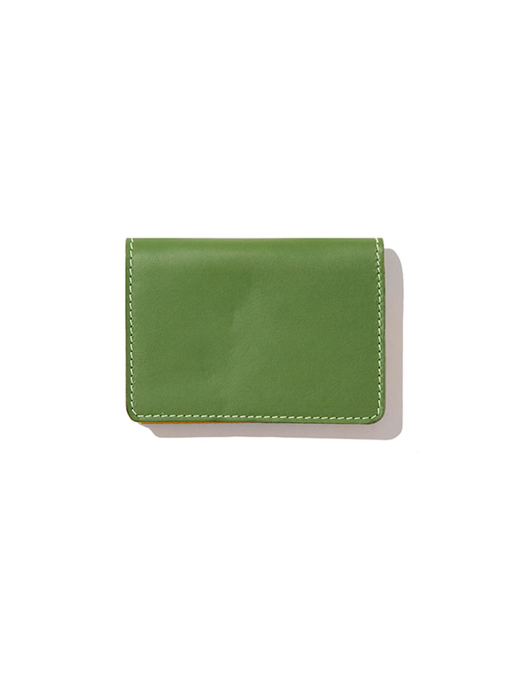 Card Wallet / Apple Green & Yellow HIDE/AND/RIDE