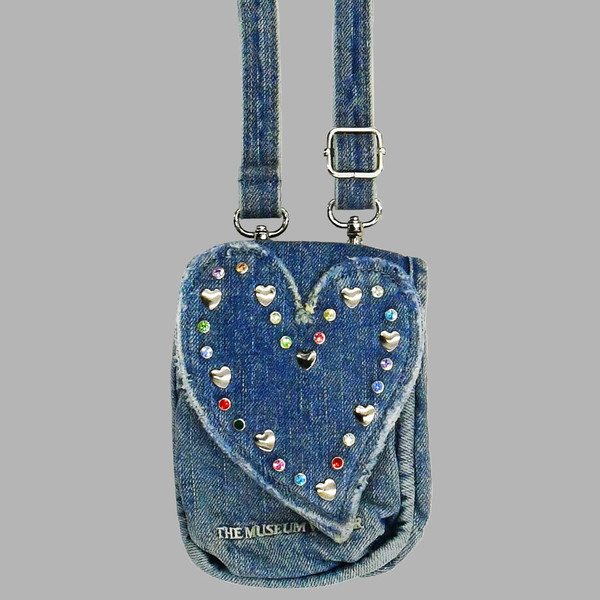 THE MUSEUM VISITOR★韓国★HEART STUD MINI BAG 3色 THE MUSEUM VISITOR☆韓国☆HEART STUD MINI BAG 3色 ショルダー