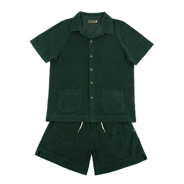 ◆SATUR◆ Leisure Terry Short Pants Unisex British Racing G Leisure Terry Short Pants(Unisex) - British Racing