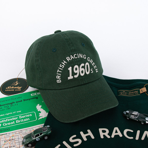 SATURDAY LEISURE CLUB] Signature Ball Cap - 1960s British
