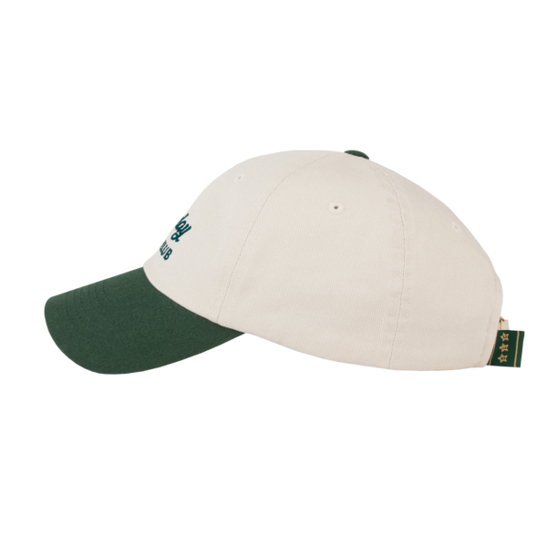 ◆SATUR◆ Leisure Ball Cap British Racing Green Ivory SLC- SATURDAY LEISURE CLUB] Leisure Ball Cap - British Racing