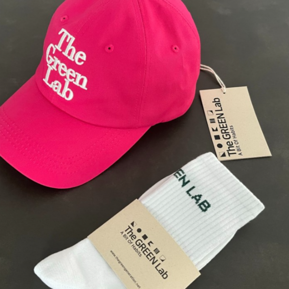 더그린랩_ESSENTIAL CREW SOCKS_WHITE : The GREEN Lab | 더그린랩