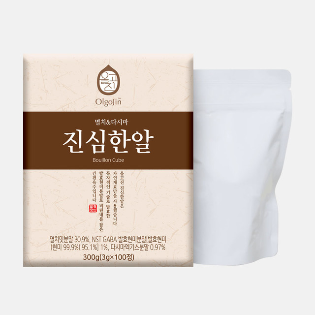 진심한알 (멸치&다시마) 100입