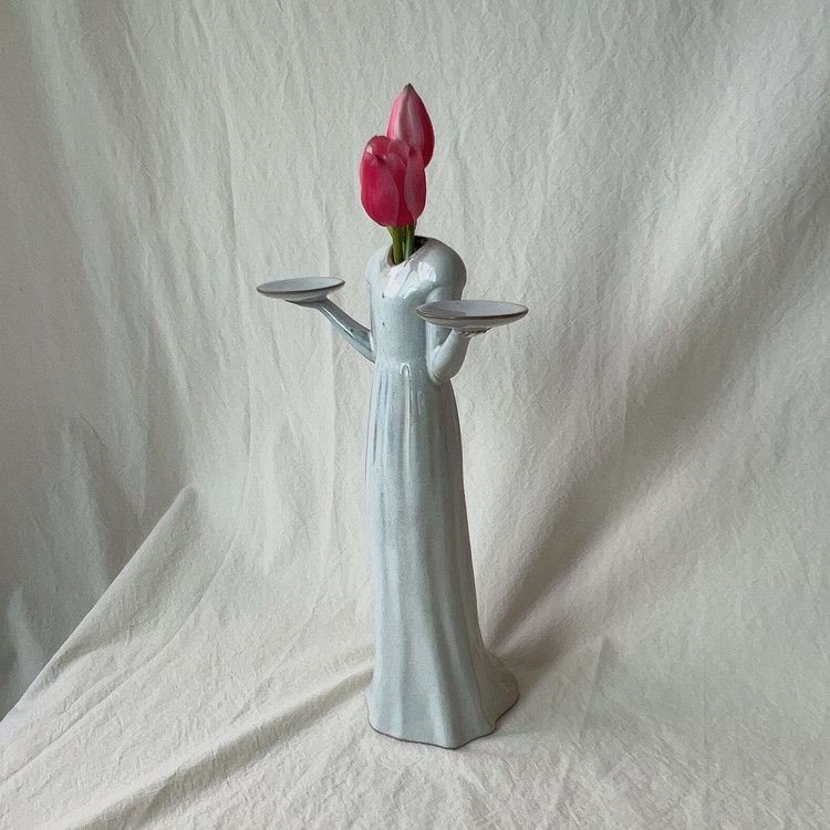 ヤナカーン 花瓶 一輪挿し Still Life Bird Girl Vase