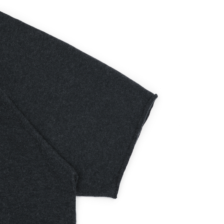 Charcoal Cut-Off Sweater : gajiroc(가지록)