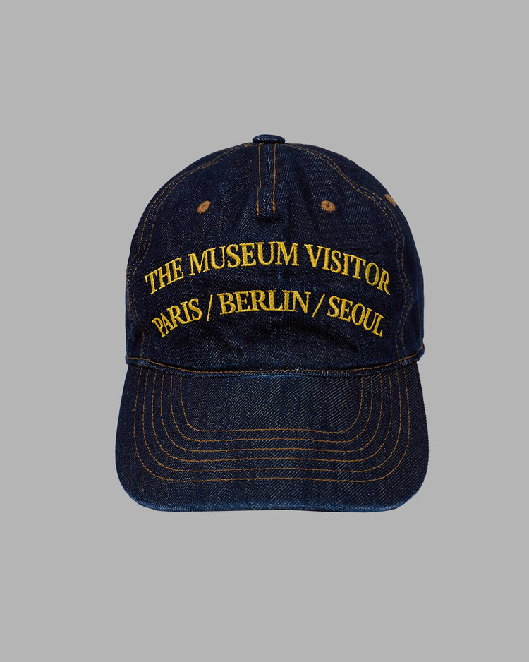 THE MUSEUM VISITOR☆WASHED DENIM BALLCAP WASHED DENIM BALLCAP (DARK NAVY) : THE MUSEUM VISITOR