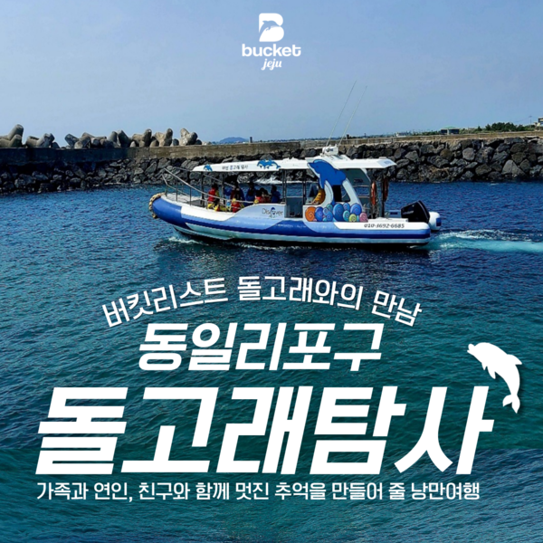[제주 서귀포] 동일리돌고래탐사