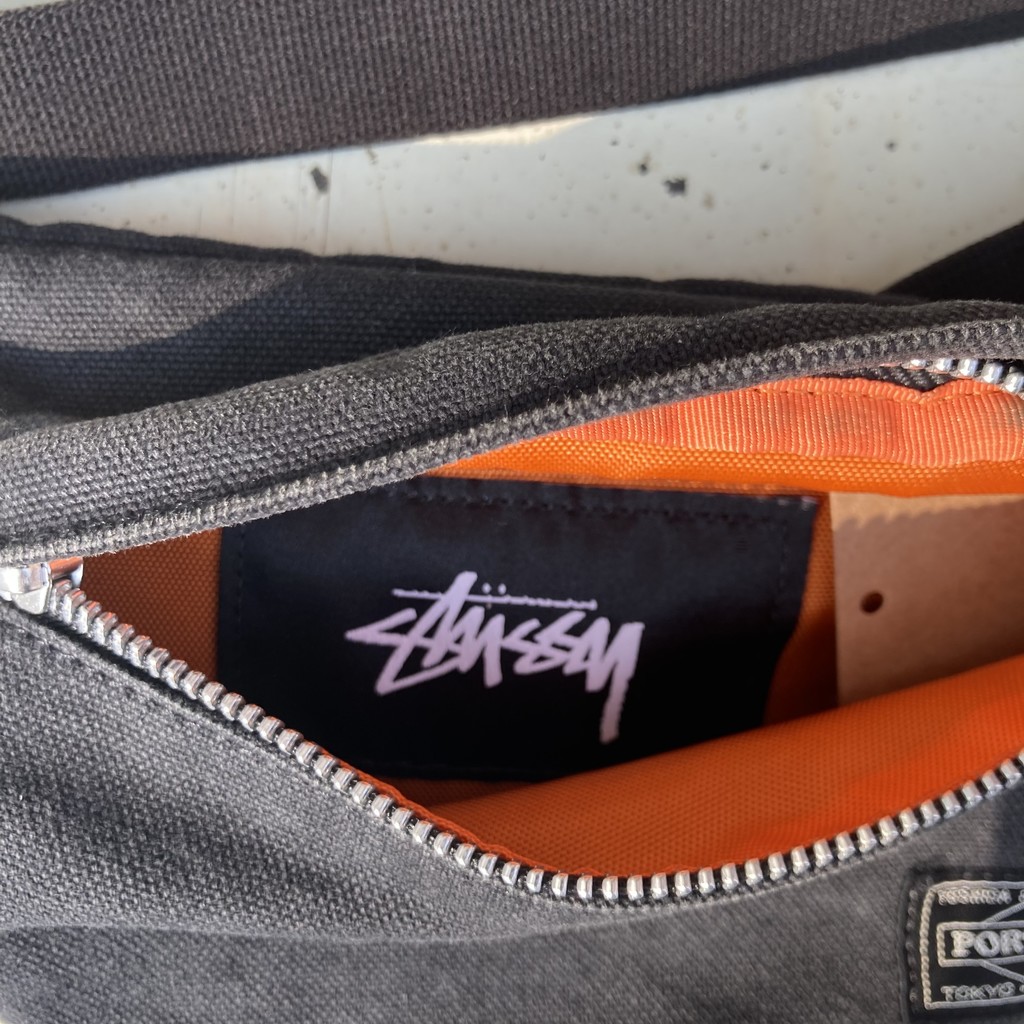 PORTER x STUSSY - WAIST BAG (Black) : citycitycity_global