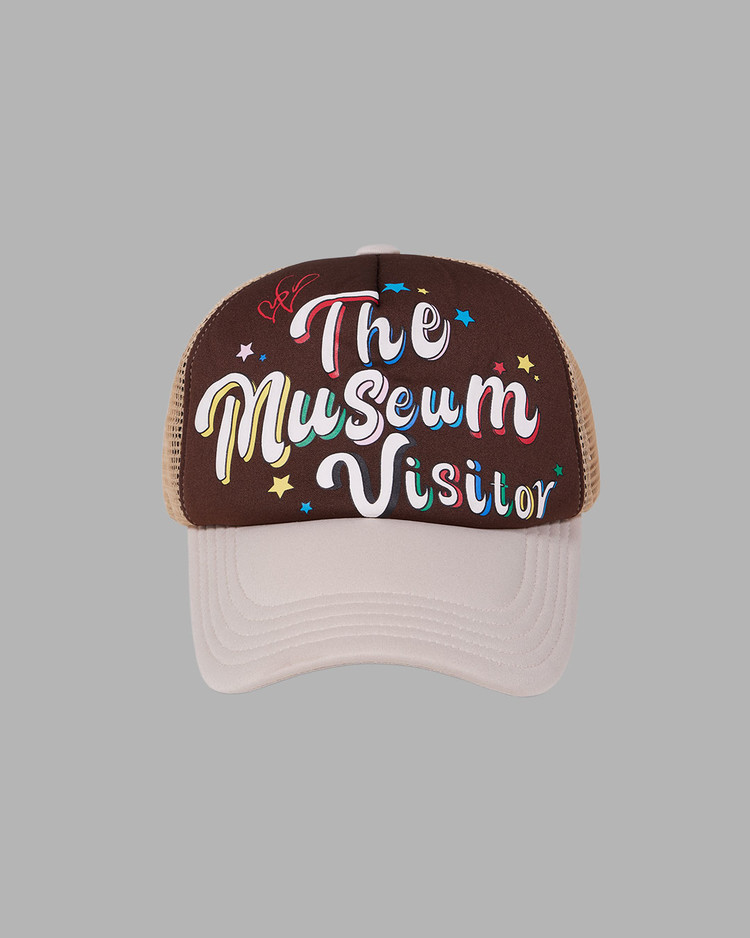 評判は 【THE MUSEUM VISITOR】 PARTY LOGO MESH CAP (BROWN ...