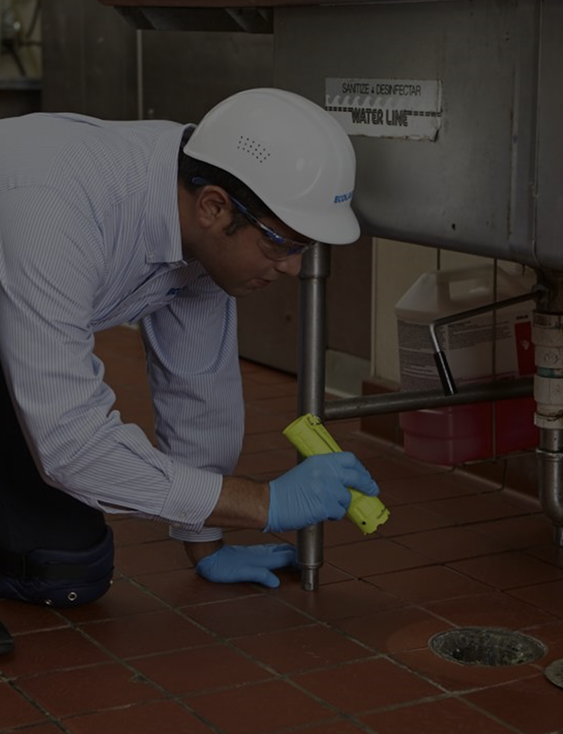 <h5><strong>해충방제 솔루션</strong></h5><br><br>생활환경과 사업장의<br>바퀴벌레, 파리, 초파리, 쥐 등<br>해충의 피해를 예방