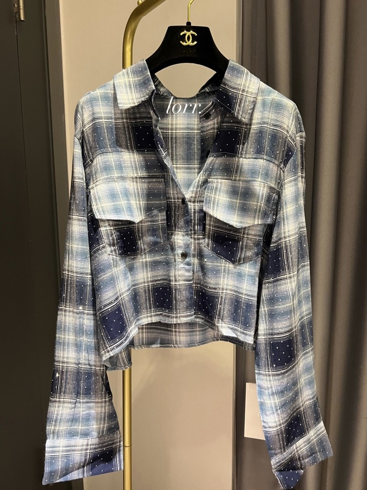 Diamond crop check shirts : Lorr