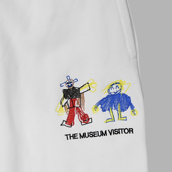 ◆THE MUSEUM VISITOR◆ 21 IN PARIS STITCHED JOGGER PANTS 083 21 IN PARIS STITCHED JOGGER PANTS : THE MUSEUM VISITOR