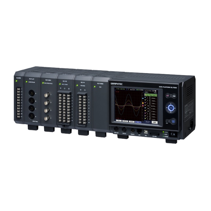 그라프텍 GRAPHTEC GL7000 모듈형 데이터로거 (Max.1000ch)