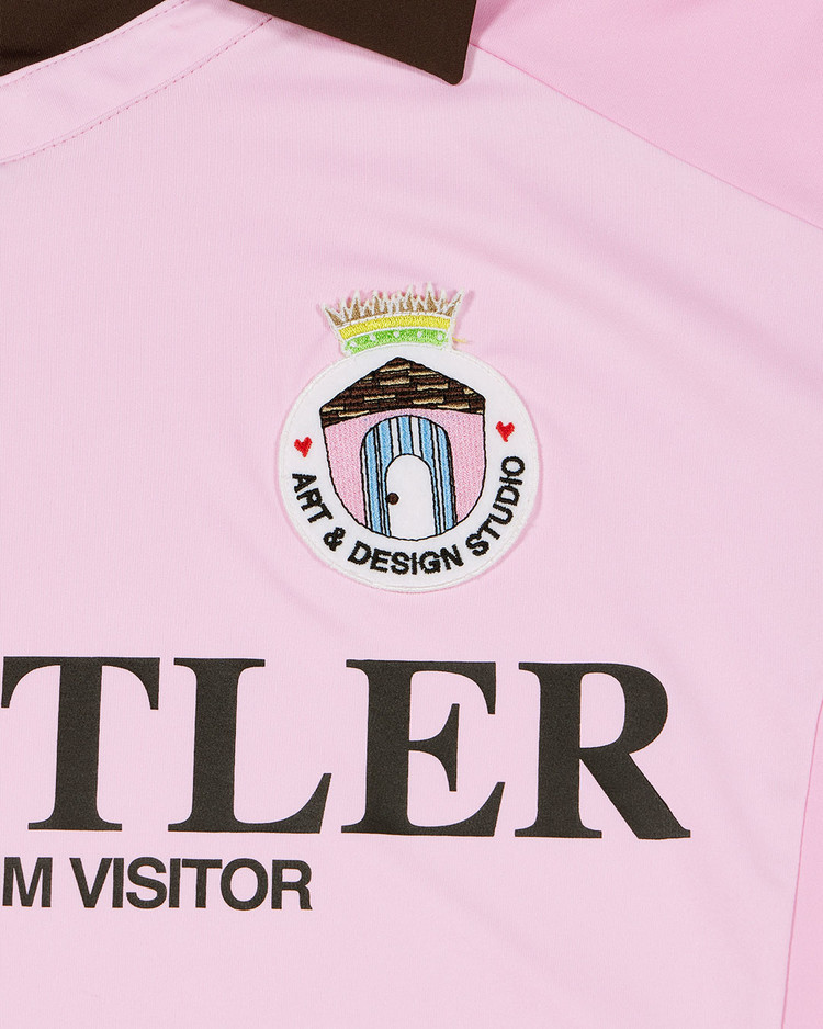 KUNSTLER SOCCER JERSEY PK T-SHIRTS (PINK) : THE MUSEUM VISITOR