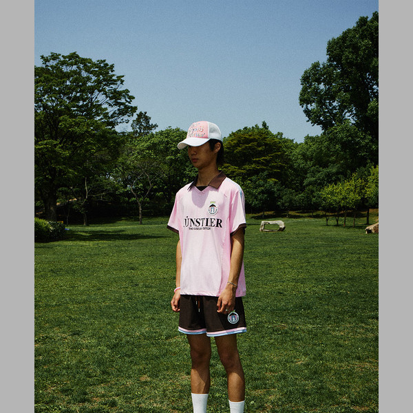 THE MUSEUM VISITOR★韓国★人気★WAPPEN MESH SHORTS (BROWN) WAPPEN MESH SHORTS (BROWN) : THE MUSEUM VISITOR