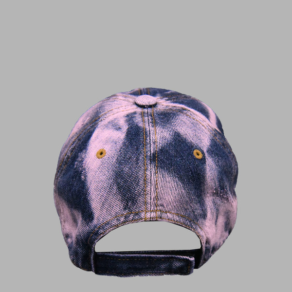 【THE MUSEUM VISITOR】 WASHED DENIM BALLCAP (PINK BLUE) THE MUSEUM VISITOR】 WASHED DENIM BALLCAP (PINK BLUE) 帽子