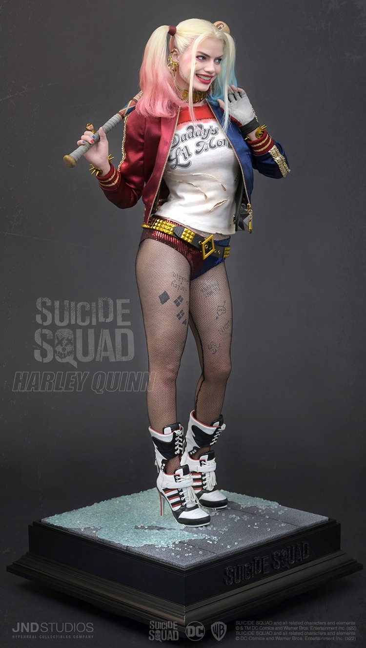 Harley quinn action shop figure suicide squad