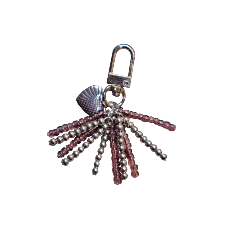 (twiner) Tassel Heart Keyring KKOTBATT