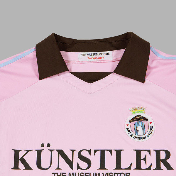 Tシャツ・カットソー THE MUSEUM VISITOR KUNSTLER SOCCER JERSEY PK T-SHIRTS MY675 THE MUSEUM VISITOR KUNSTLER SOCCER JERSEY PK T-SHIRTS MY675