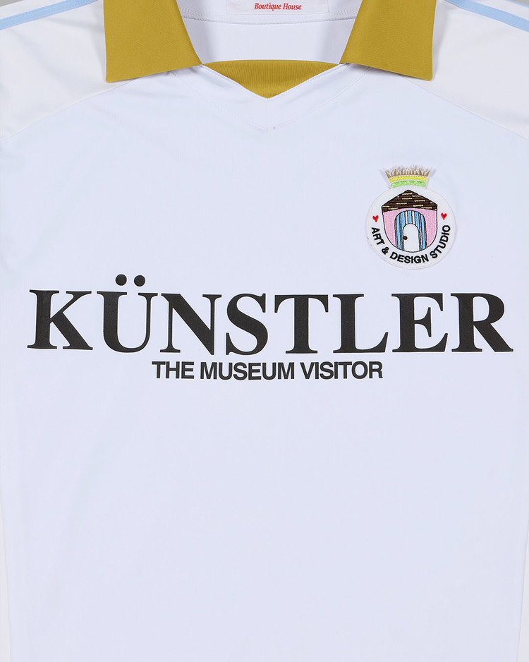 Tシャツ・カットソー THE MUSEUM VISITOR KUNSTLER SOCCER JERSEY PK T-SHIRTS MY675 THE MUSEUM VISITOR KUNSTLER SOCCER JERSEY PK T-SHIRTS MY675