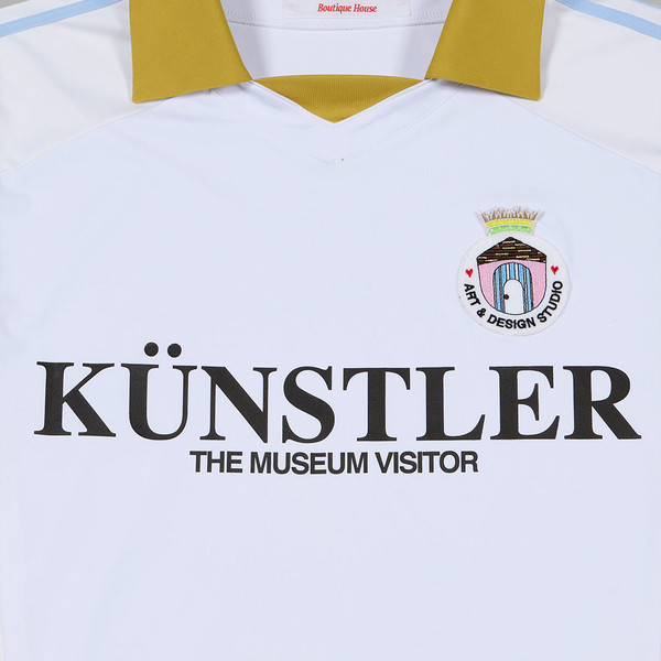 Tシャツ・カットソー THE MUSEUM VISITOR KUNSTLER SOCCER JERSEY PK T-SHIRTS MY675 org.jpg