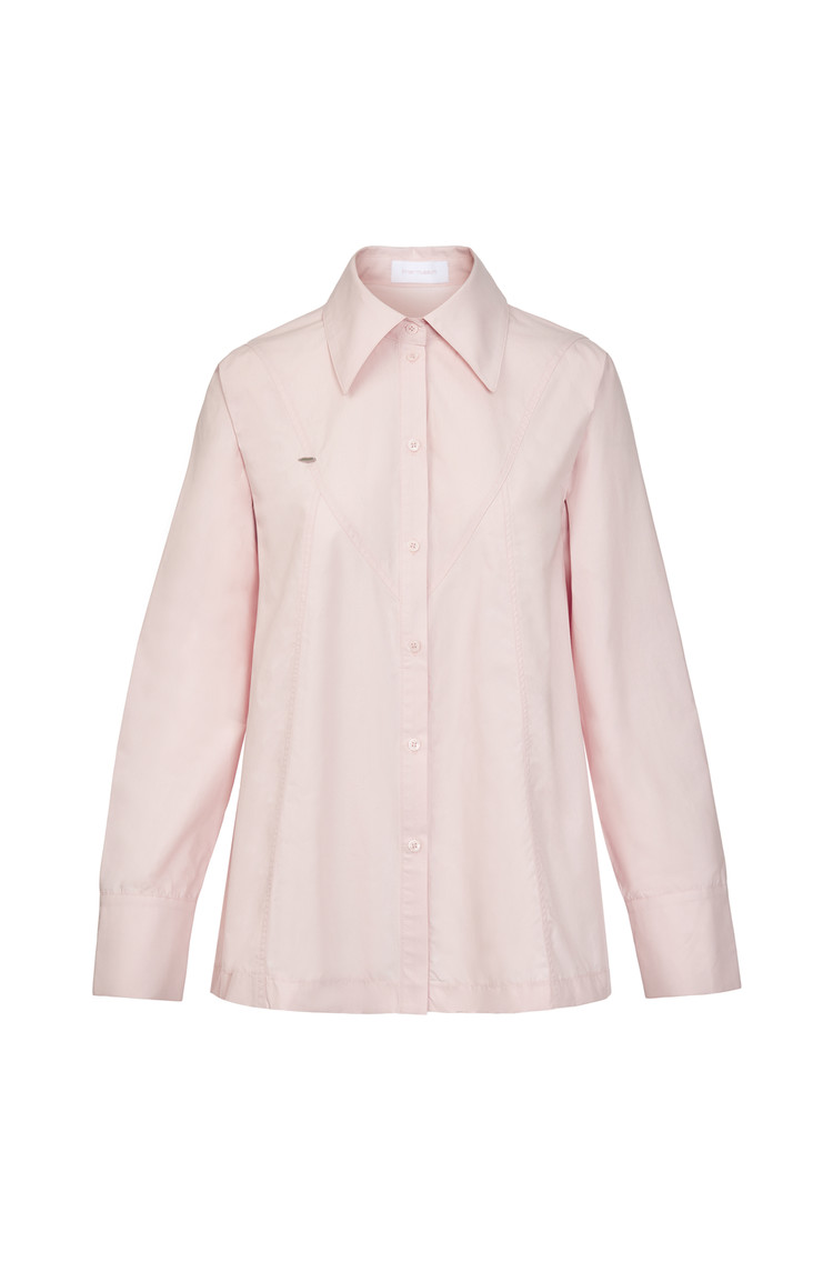 PRINCESS LINE SHIRT [PINK] : 이너뮤지엄