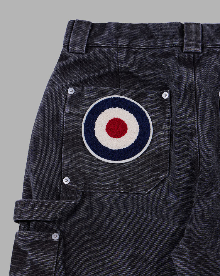 [THE MUSEUM VISITOR]★韓国人気★CAT PRINTED DYEING SHORTS CAT PRINTED DYEING SHORTS (BLACK) : THE MUSEUM VISITOR