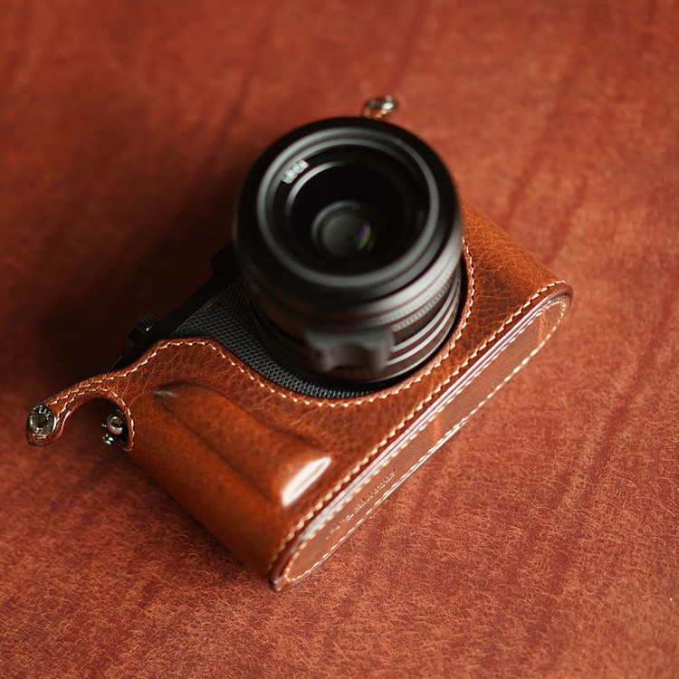  Camera Case for Leica Q3, BMAOLLONGB Handmade Genuine