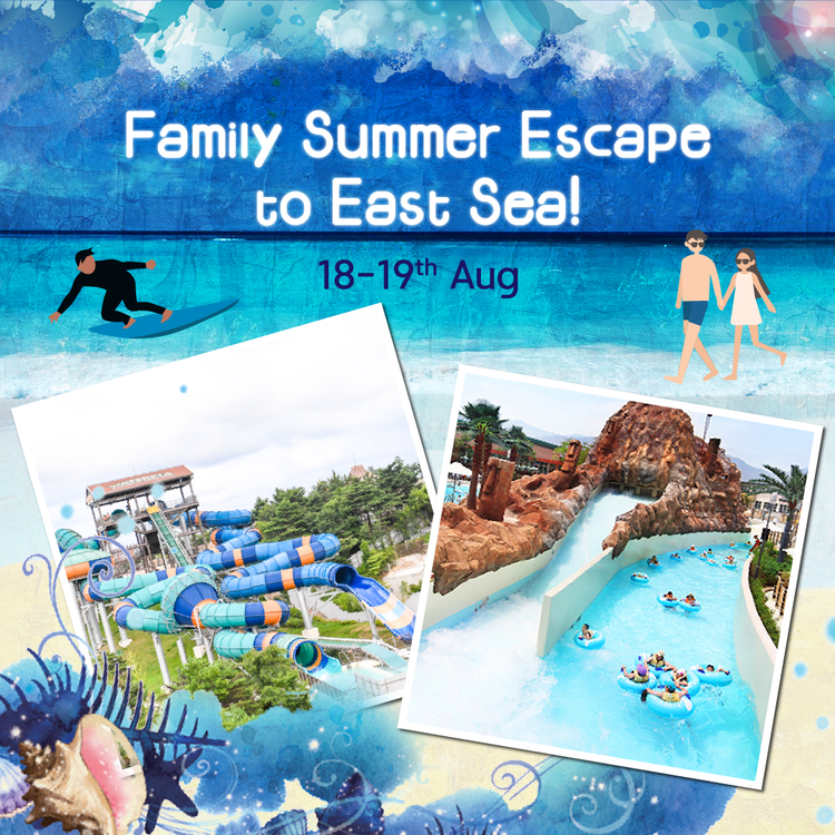 [PYEONGTAEK DEPARTURE] 🌊Family Summer Escape to the East Sea🌊 OutingKorea