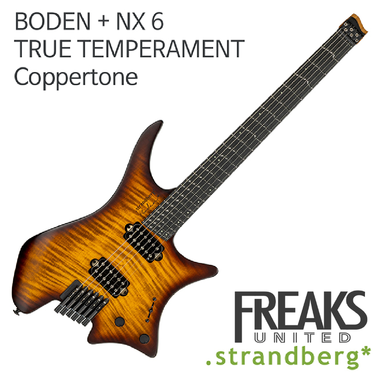 Strandberg Boden Plus NX6 True Temperament (Coppertone) 스트랜드