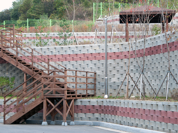 보강토옹벽 블록