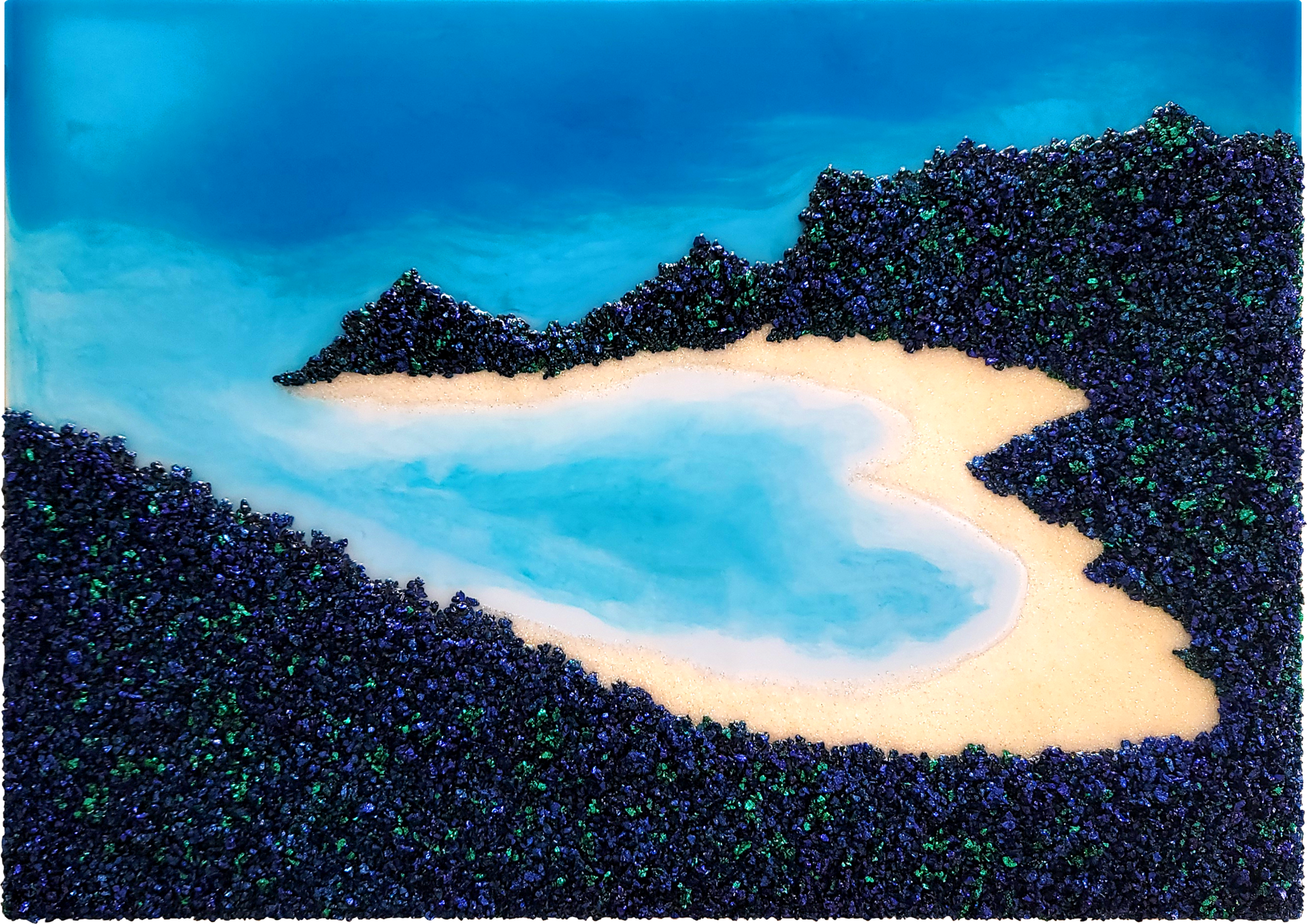 [ 비금도 ] Bigeum Island in Korea / W:72.8cm H:51.5cm