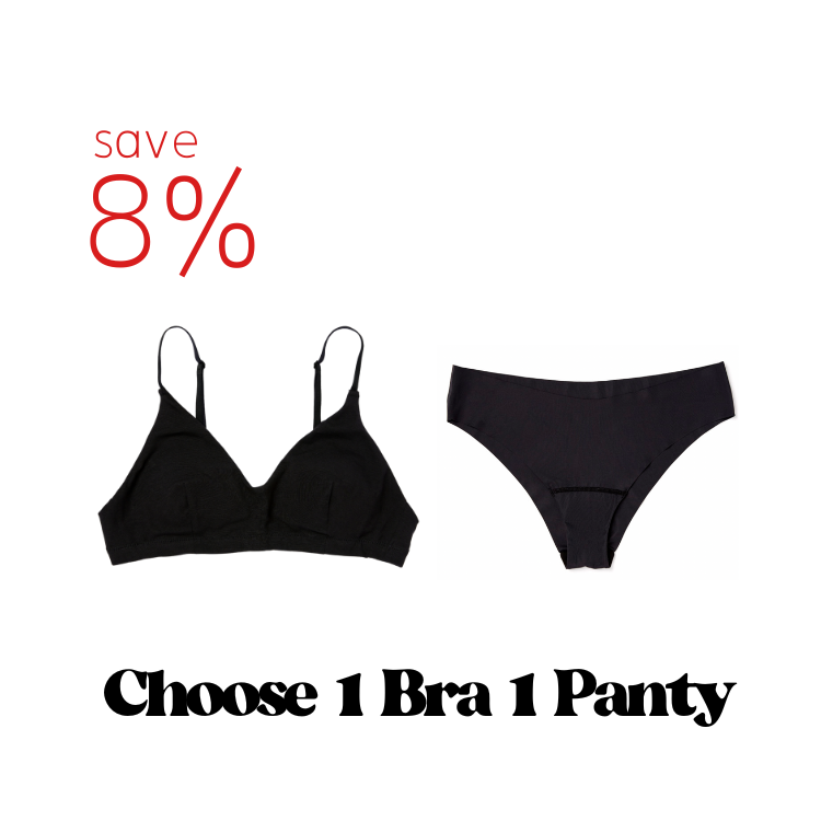  set bralette 1 seamless cheeky 1 goblin wear 