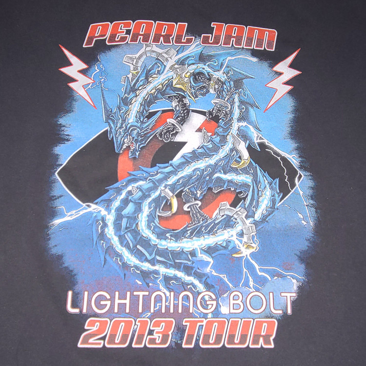 PEARL JAM - LIGHTNING BOLT 2013 TOUR (2XL) TEE : VNTGdept