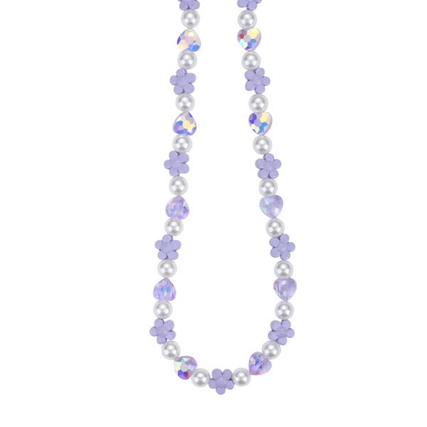 QUEENIE】 PURPLE FLOWER CHOKER : twentyoneaugust