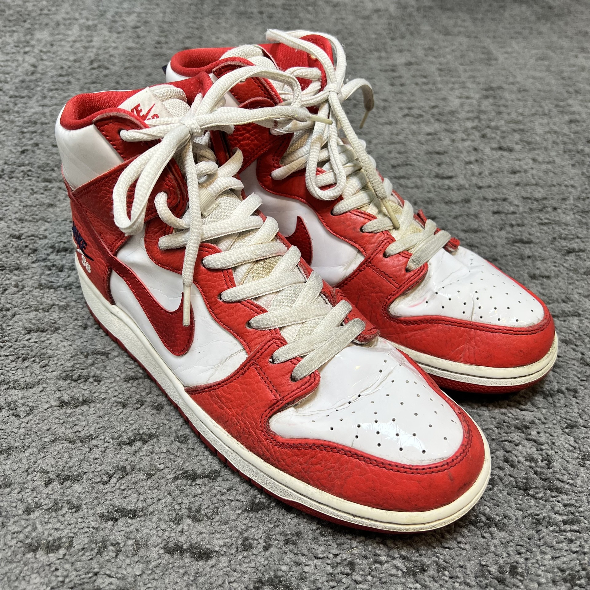 nike sb dunk high future court red sz.290 : soberseoul